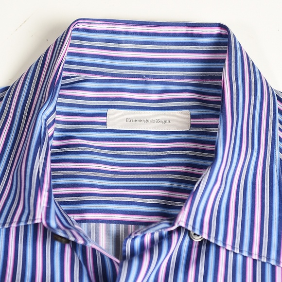Ermenegildo Zegna Striped Shirt. Made in Italy. - Picture 2 of 6